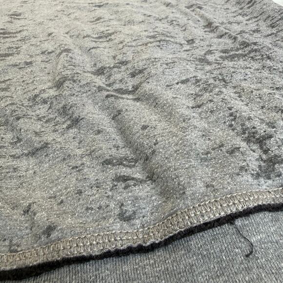 Buffalo David Bitton Sweatshirt Jacket Mens L Gray Distressed Look Printed Logo - Picture 13 of 16